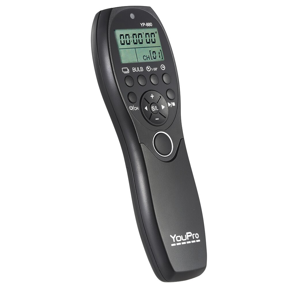 Youpro yp-880 s2 câmera wired obturador controle remoto temporizador lcd exibição para sony a58 a7r a7 a7ii a7rii a7sii a7s ect DSLR