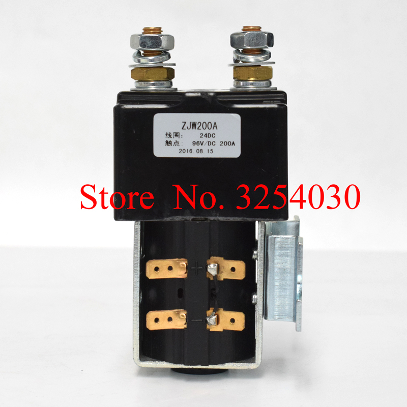 Liftstar CBD20-460 Electric Forklift Using Made In China 24V 200A DC Contactor ZJW200A Replacing Albright Contactor SW180B-751