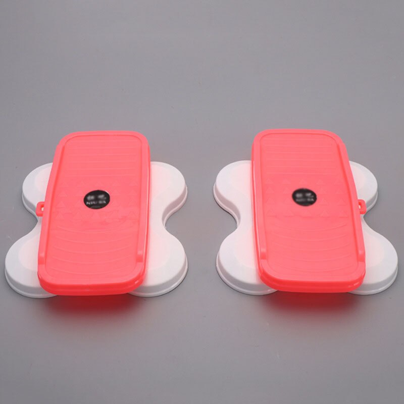 Fitness Waist Disc Yoga Outdoor Sports Waist Twisting Machine Household Rotary Split Waist Twisting Machine: Rood