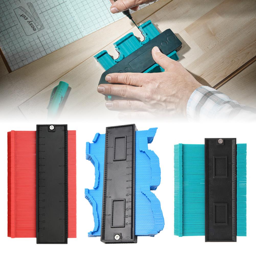 Gabarit de Contour profil jauge forme duplicateur plastique travail du bois forme traçage modèle outil de mesure formes profil copie Gaug