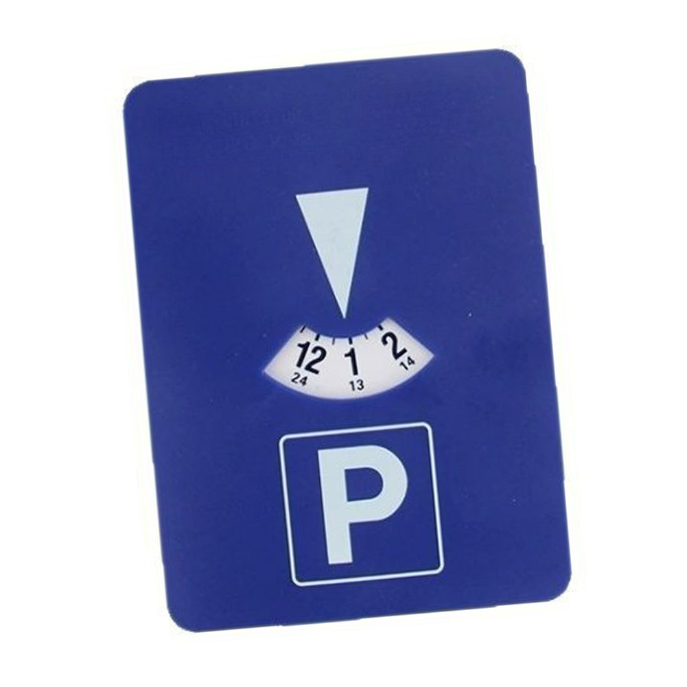 Car Parking Disc Timer Parking Wheel Timer Built-in Clock Spot Electronic Parking Sign Timer Parking Clock Card Automatic Update