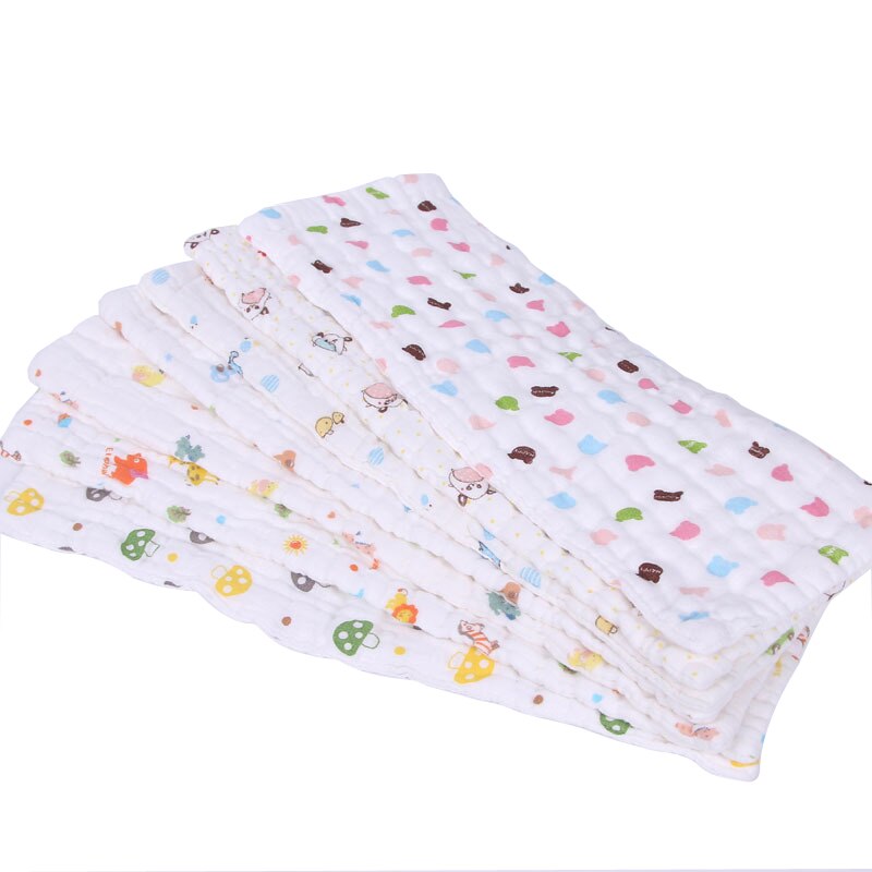 Pañales de gasa reutilizables de 10 capas para bebé, 100% de algodón transpirable, lavable, productos para recién nacidos, 2 uds.