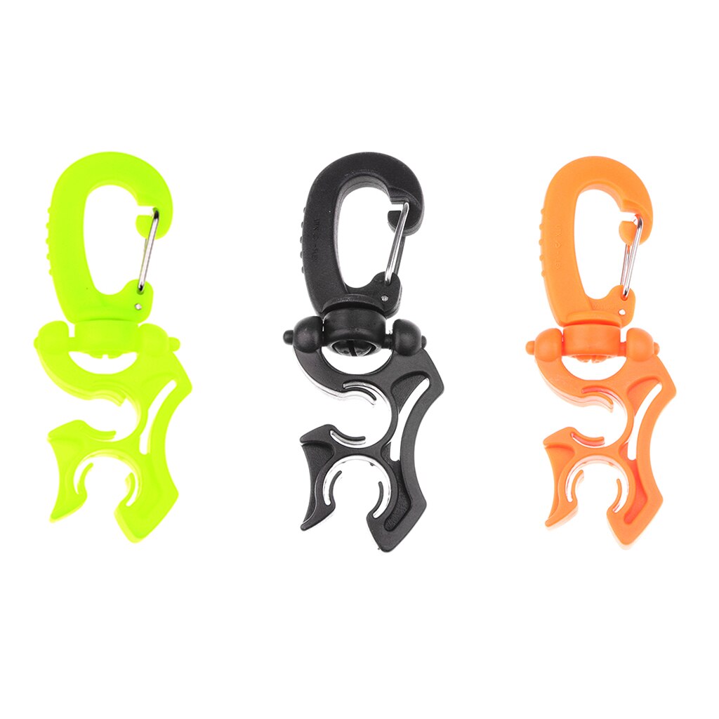 3 peças 3.9 holder x x 1.4 holder holder suporte de mangueira dupla de mergulho com clipe para reguladores de fixação e outros equipamentos de mergulho scuba essentials