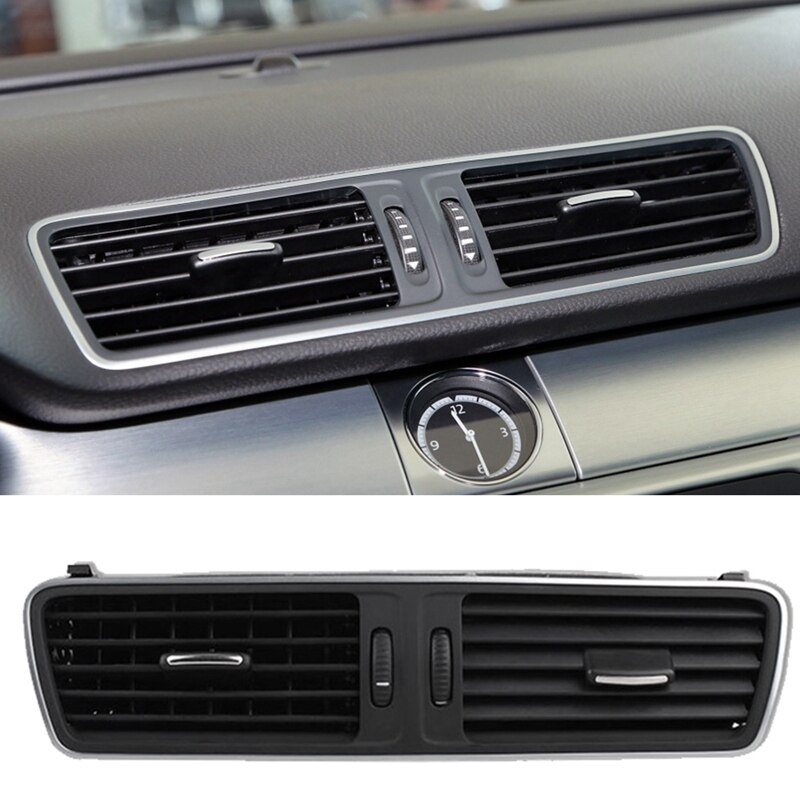 -bil front dashboard midterkonsol air conditioning udløbsåbning til passat  b6 b7 cc 3ad 819 728 a: Default Title