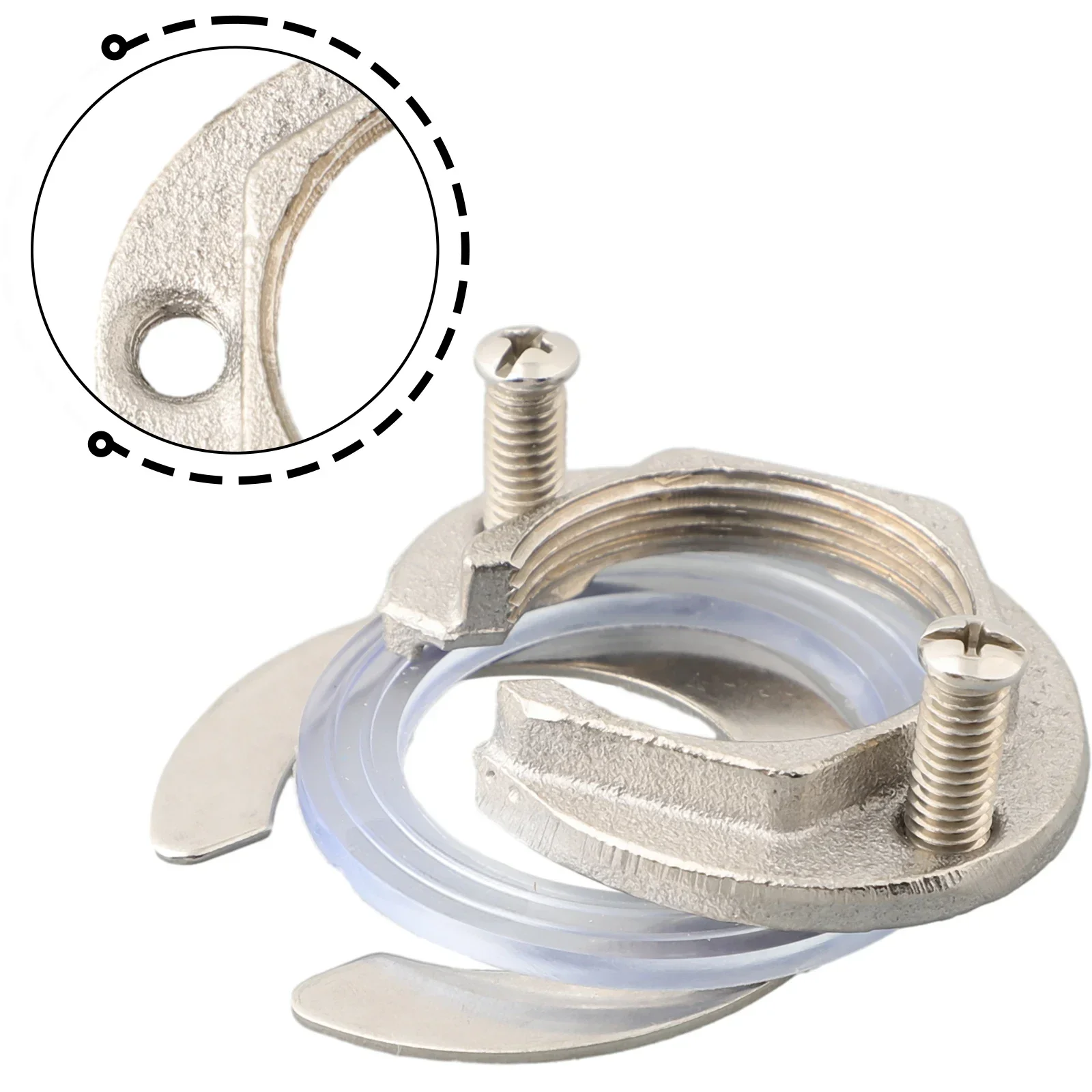Capuchon d'écrou anti-perte en laiton, rondelle LYlip de fixation, ensemble d'accessoires de cuisine, robinet de ark, kits de raccord en fibre