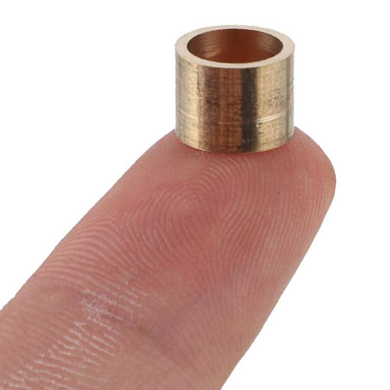 Puntas de latón para taco de billar, accesorios y herramientas de reparación, 10 Uds.