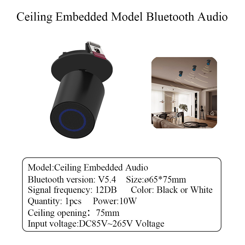 Bluetooth-Lautsprecher Klang ST1 6 mm Ultradünn/20 Serie Magnetschiene/Hochspannung 2-Draht/3-Draht/4-Draht/gewöhnlicher Deckenstil: Licht Grün / Schwarz