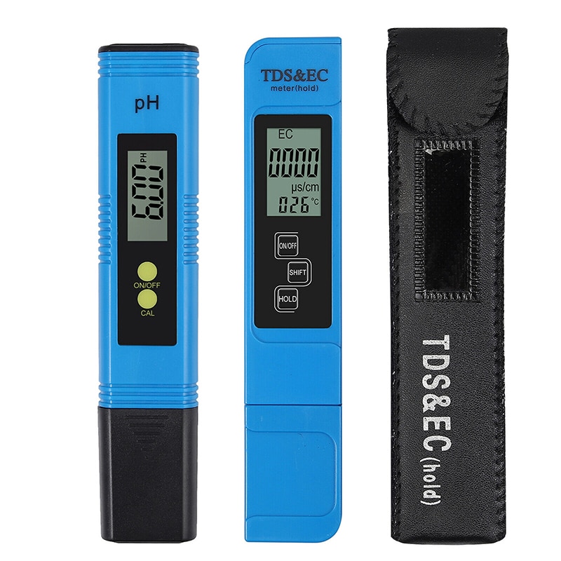 Electric Digital PH/TDS&EC Meter Tester Conductivity Hydroponics Water Test Pen