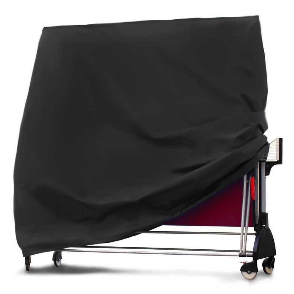 Cubierta de almacenamiento para mesa de Ping Pong, cubierta para tenis de mesa, protección para interiores y exteriores con 8 ojales y cordón, tela Oxford 210T