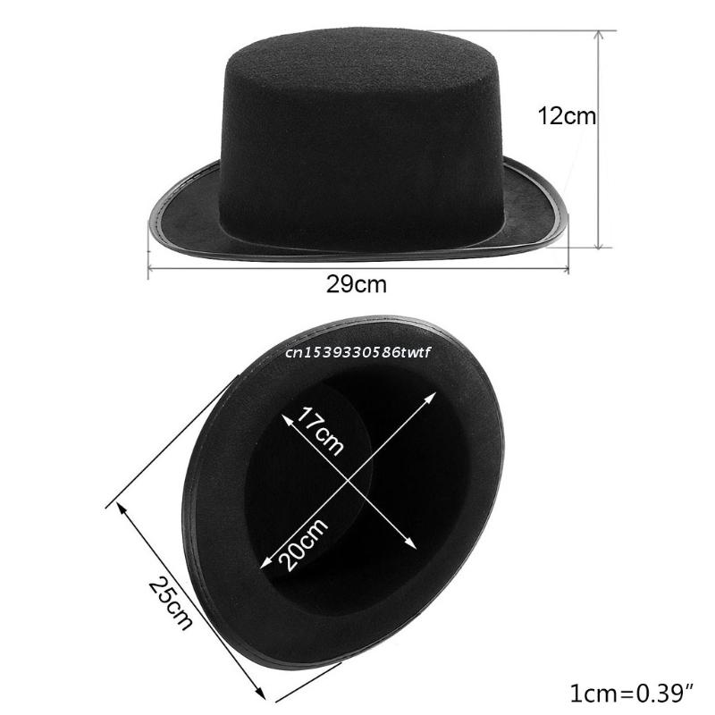 Sombrero de copa gótico victoriano Steampunk con gafas desmontables, Bowler, Jazz, Halloween, Cosplay, accesorio de disfraz de carnaval,