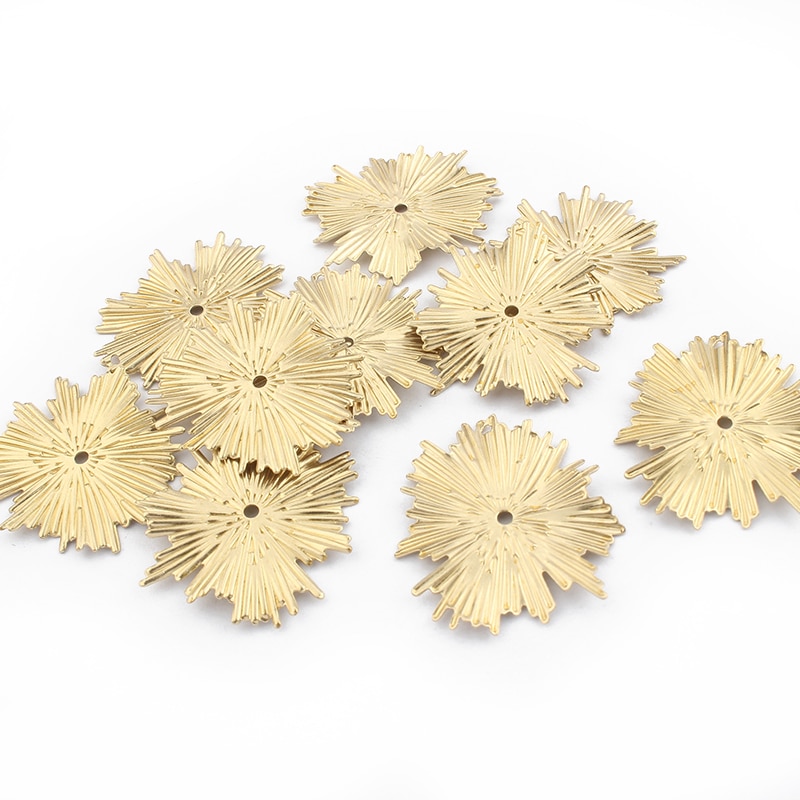 20pcs Raw Brass Leaf Charms Leaves Earring Hanging Charms Handmade Earrings Jewelry Findings Aceessories