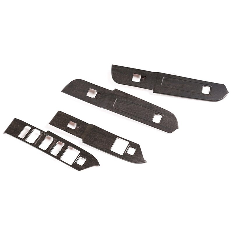 Car Accessories for Land Rover Defender ABS Window Lift Switch Buttons Frame Cover Trim Stickers RHD