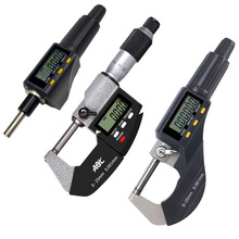 Narzędzia pomiarowe suwmiarka 0-25mm 1 cal cyfrowy Micromaster głowica mikrometryczna 0.001mm elektroniczny zewnętrzny mikrometr końcówka węglikowa