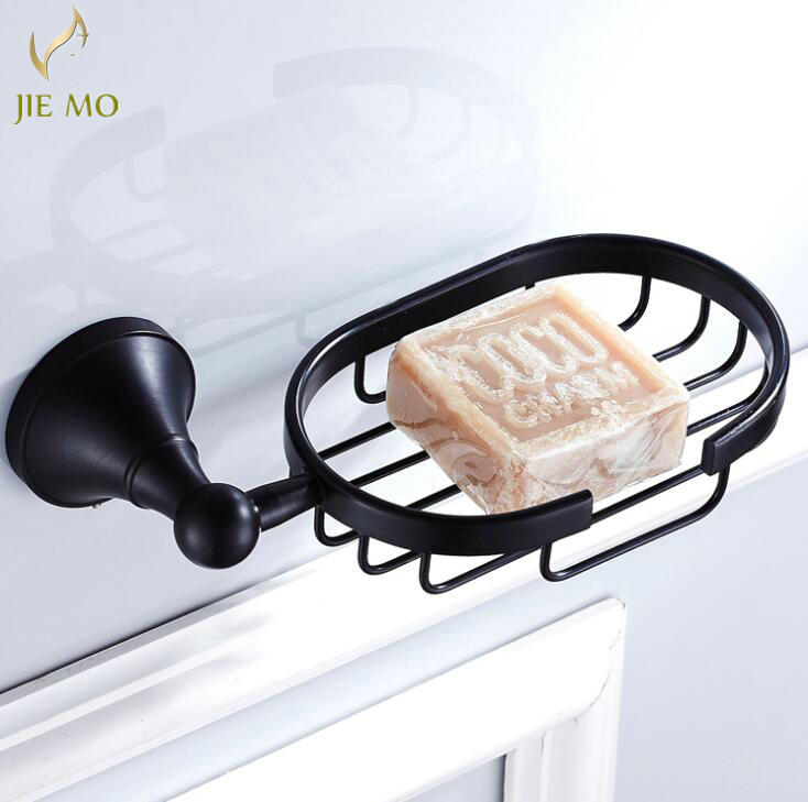 Black bathroom brass Soap Dishes /soap holder Wall mounted Bathroom accessories JM-F68
