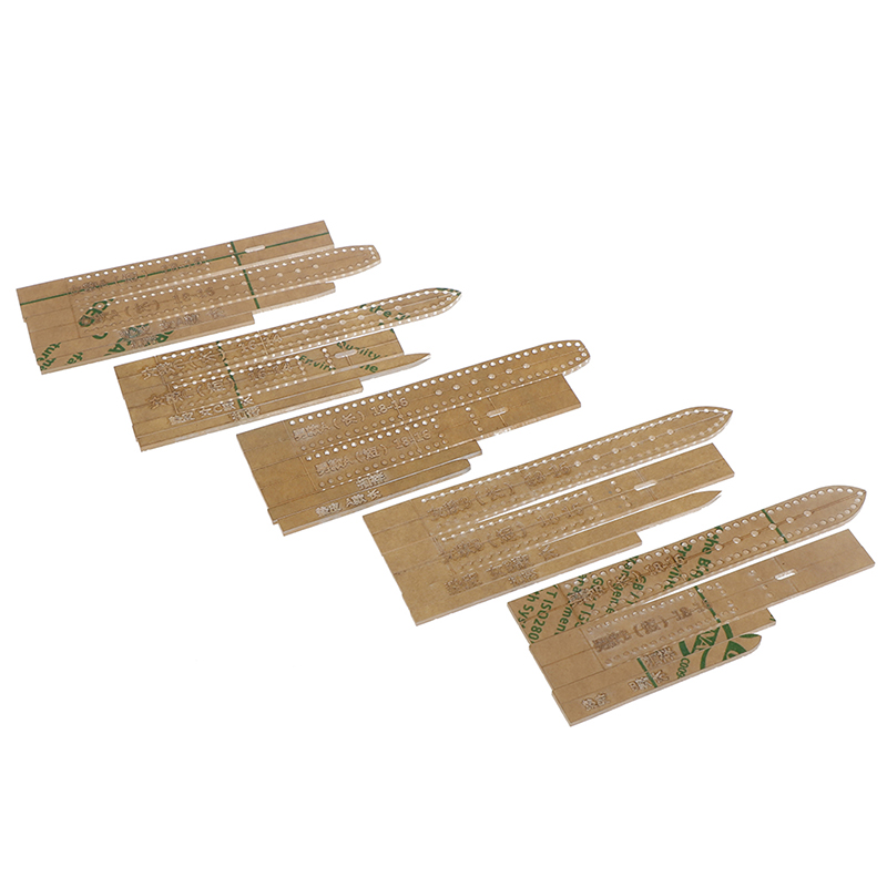 Akrylowy pasek robić zegarka szablon szablon przezroczysty DIY skórzane narzędzie rzemieślnicze strona główna DIY dostarcza 5 stylów