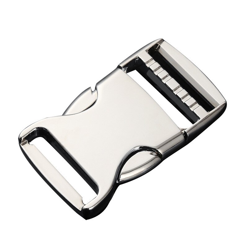 Heavy Duty Metal Side Release Buckle for Luggage Webbing Belt Backpack Diy Silver Plating Insert Fastener for Travel Bag Camping: Default Title