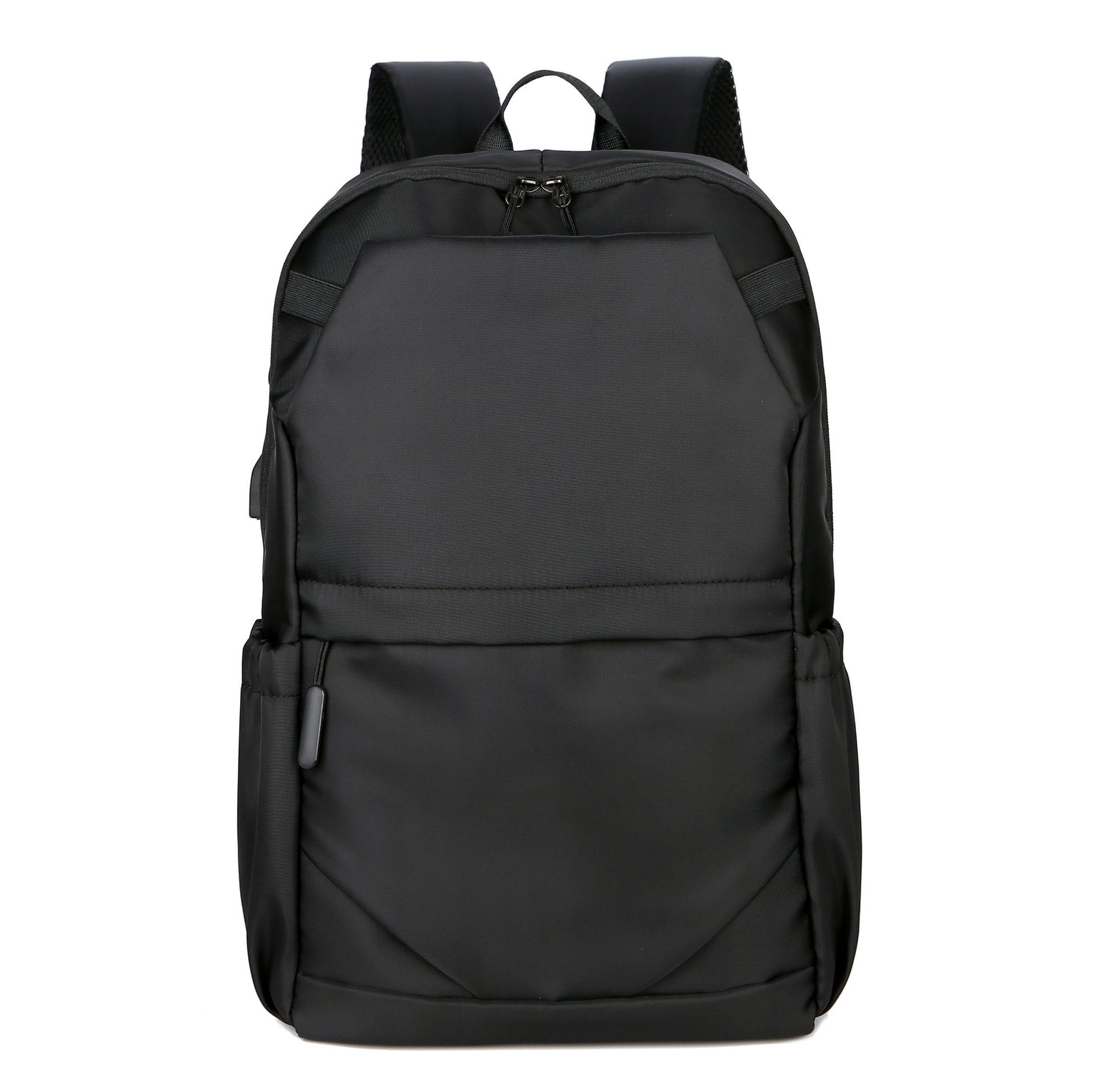 Männer Rucksack für Schule Jugendliche Universität Schüler Schule Taschen Wasserdichte Oxford herren Rucksack Große lässig Hochschule Stil: Schwarz