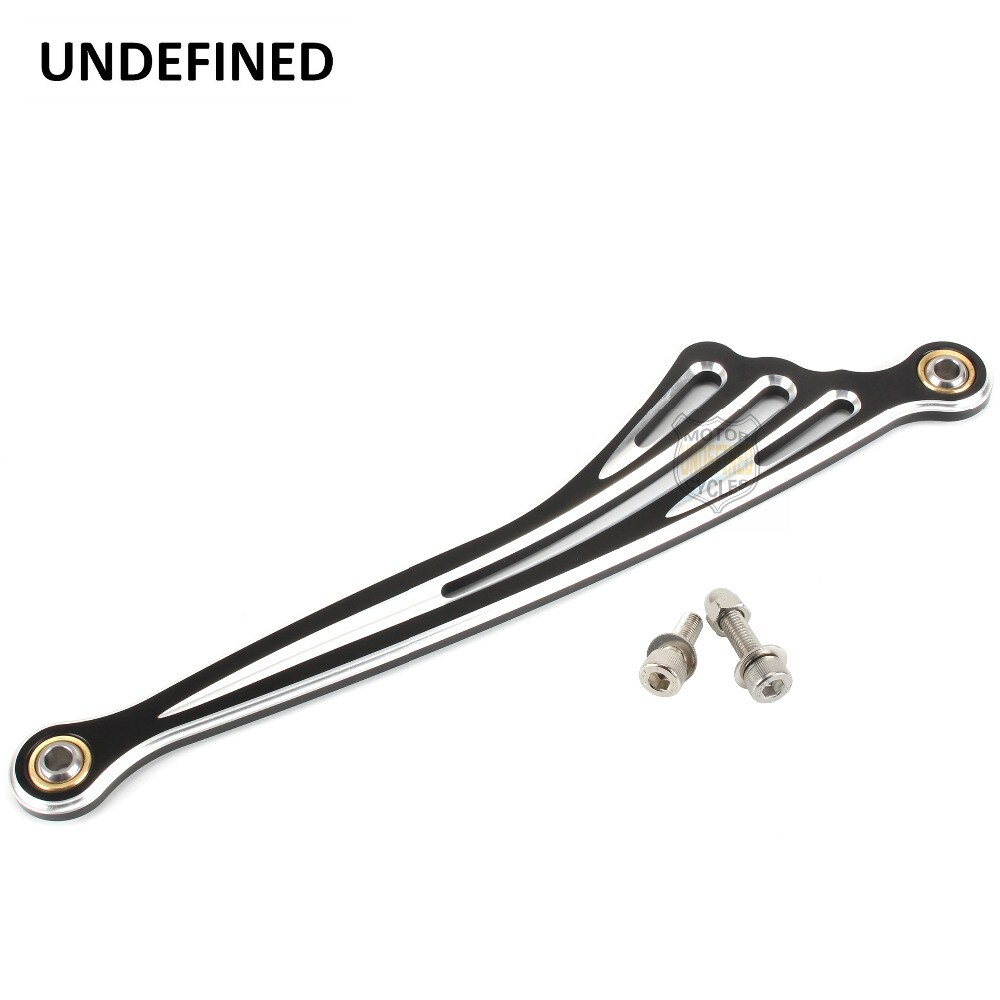 Black Motorcycle Gear Shift Linkage CNC Aluminum Cut Wing For Harley Touring FLHR FLHT FLTC CVO Breakout Fatboy 1986