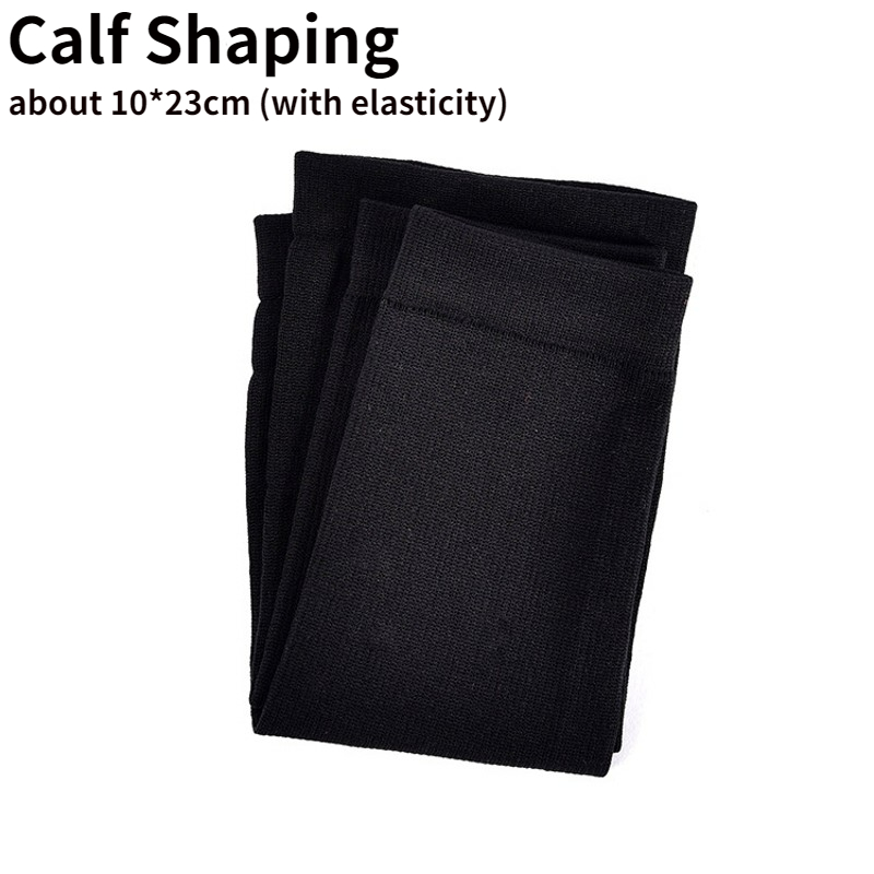 Calzini a compressione attillati sagomati alla coscia Uomini e donne Atleti Prevengono le vene varicose Gambo in nylon Calzini a doppia forma Gamba Sox: Blu