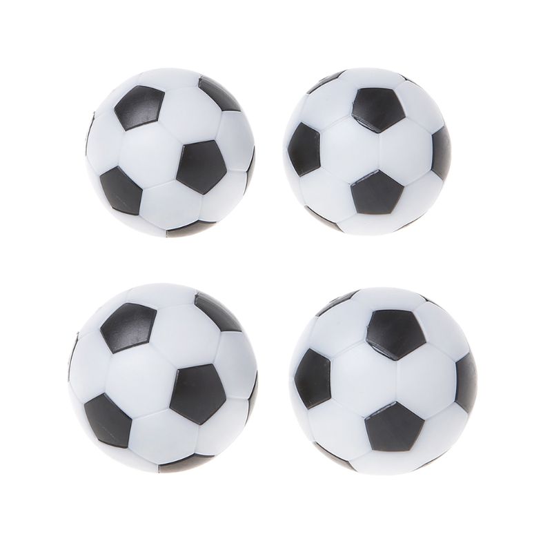 Pelota de fútbol de mesa de resina, juguete educativo de 32mm y 36mm para juegos de interior, 2 uds.