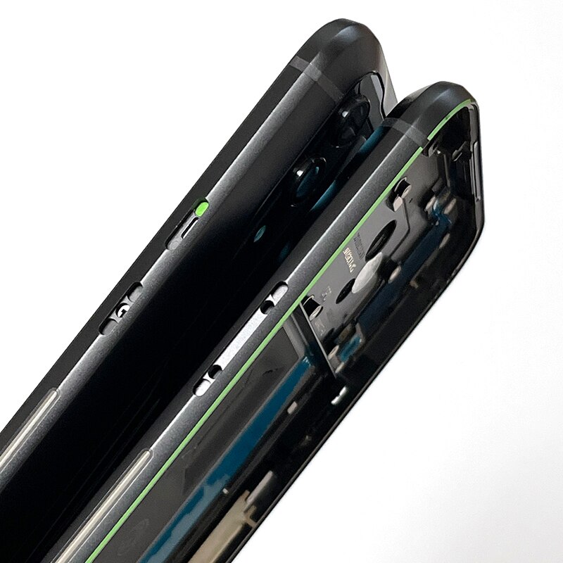 6.39 "original til xiaomi blackshark 2 skw -h0/a0 batteridæksel hus dør kameraramme len til black shark 2 pro 2 pro bagkasse