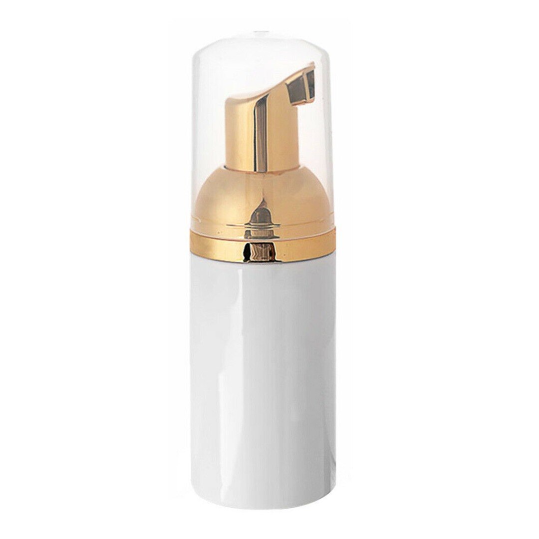 10 stuks 30ml plastic schuimpompfles hervulbare lege reinigingszeepdispenserfles shampoocontainer reisgereedschap: Goud