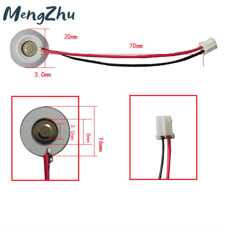 5 uds. 16mm 1,5-3W DIY humidificador fabricante de niebla atomizador película placa accesorios humidificador ultrasónico junta de goma