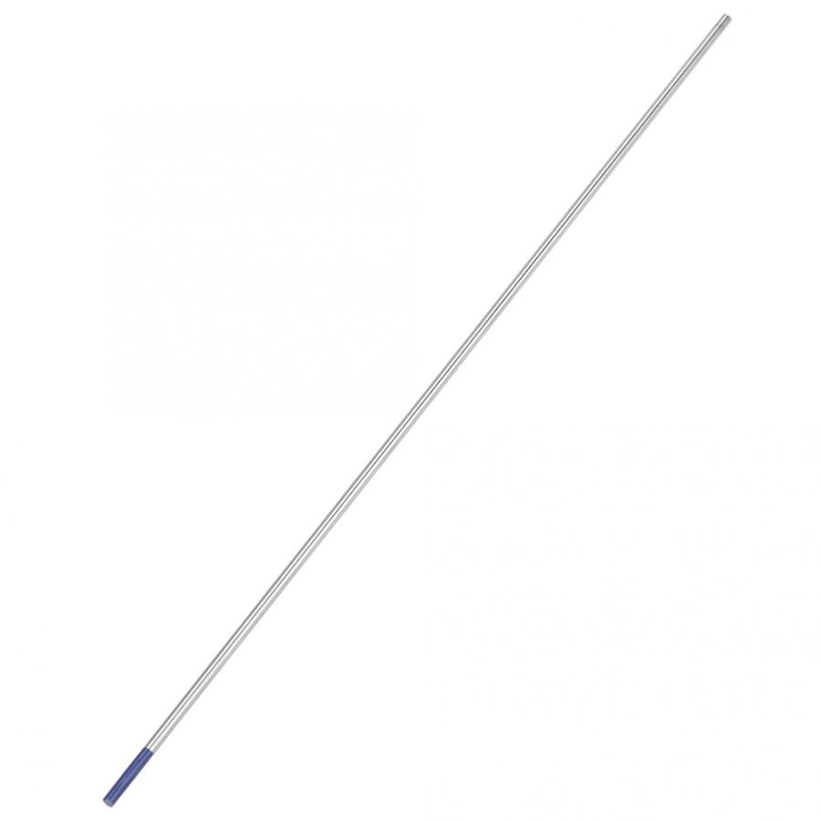 Electrodo de tungsteno de 10 Uds., 2.0% itrio, punta azul para soldadura TIG, Tungstens de 1,6mm * 150mm de