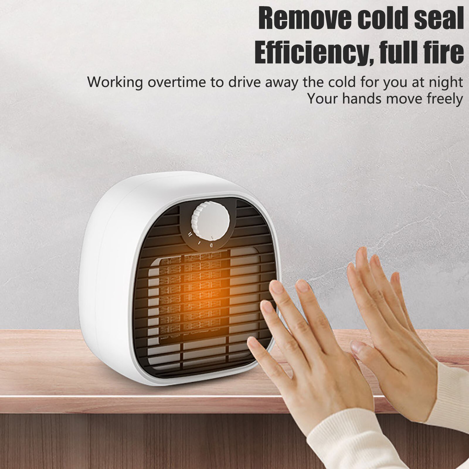 Aquecedor elétrico 1000w portátil mini desktop warme aquecedor ventilador de inverno quente para o carro escritório em casa cerâmica calor rápido acessível super silencioso