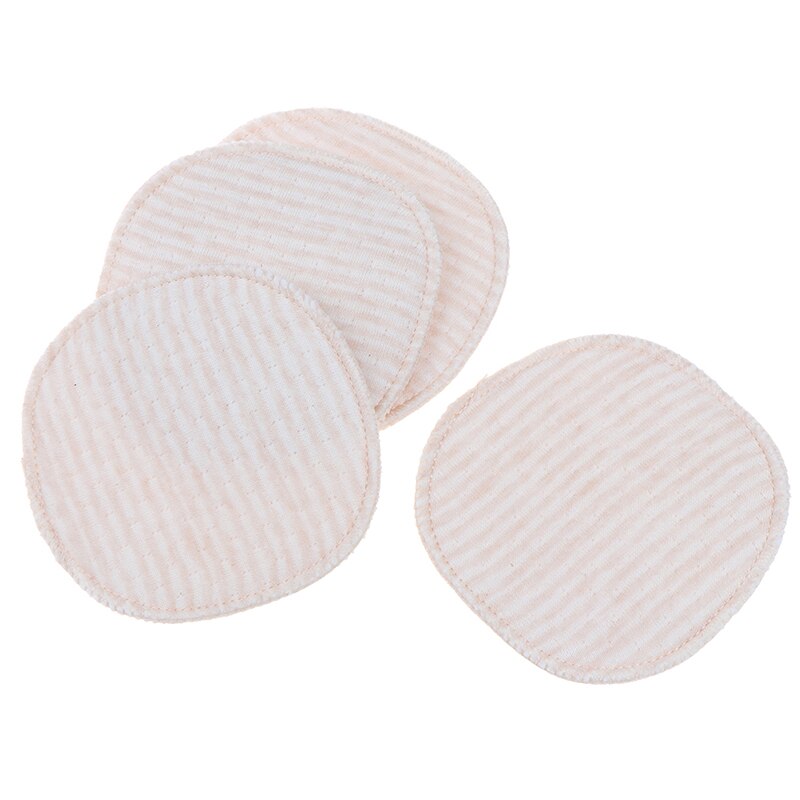 4 Stuks Herbruikbare Wasbare Baby Voeden Borst Moederschap Lekvrij Verpleging Pad Anti Overloop Pads Voor Zwangere Vrouwen Beha Pad Mom