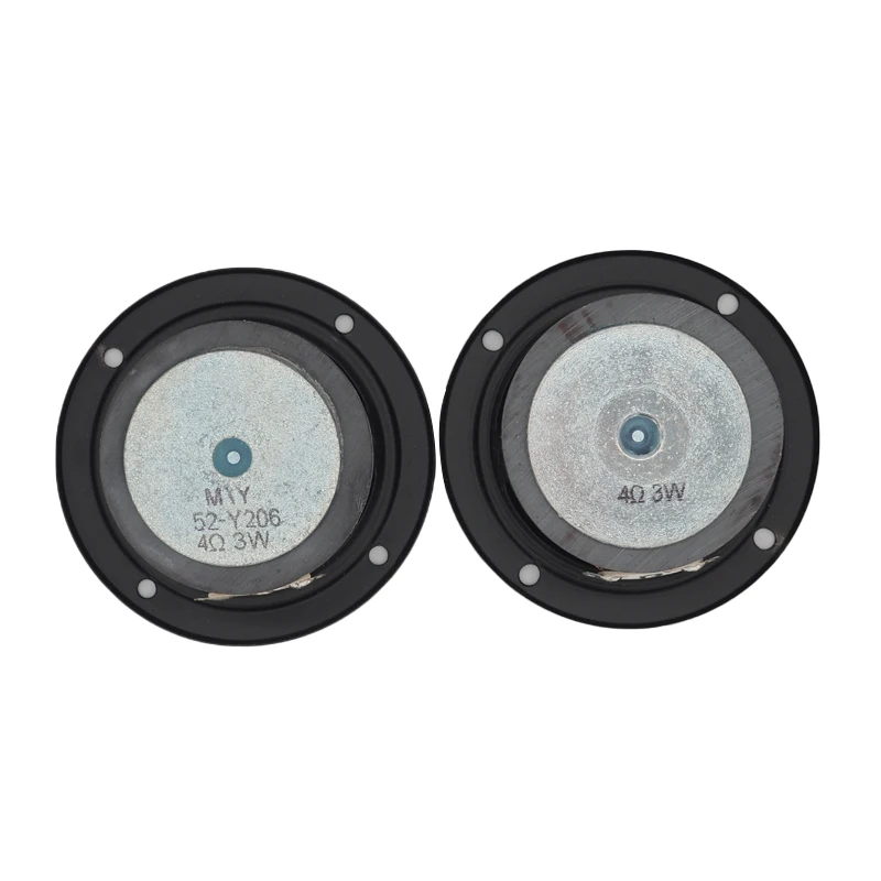 2 pcs/lot 2.5 Inch Audio 4 ohm 3W Magnetic Speakers Subwoofer 63mm Round Bass Loudspeaker DIY Home Amplifier Bluetooth Woofer