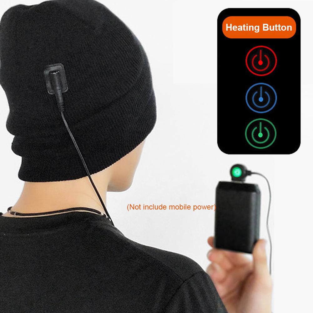 Outdoor Cappello Da Sci Riscaldato Caldo In Maglia di Poliestere  Traspirante Cap Riscaldamento Elettrico Per Lo Sport Equitazione Inverno  Intelligente Riscaldata Scaldino Del Cappello – Grandado