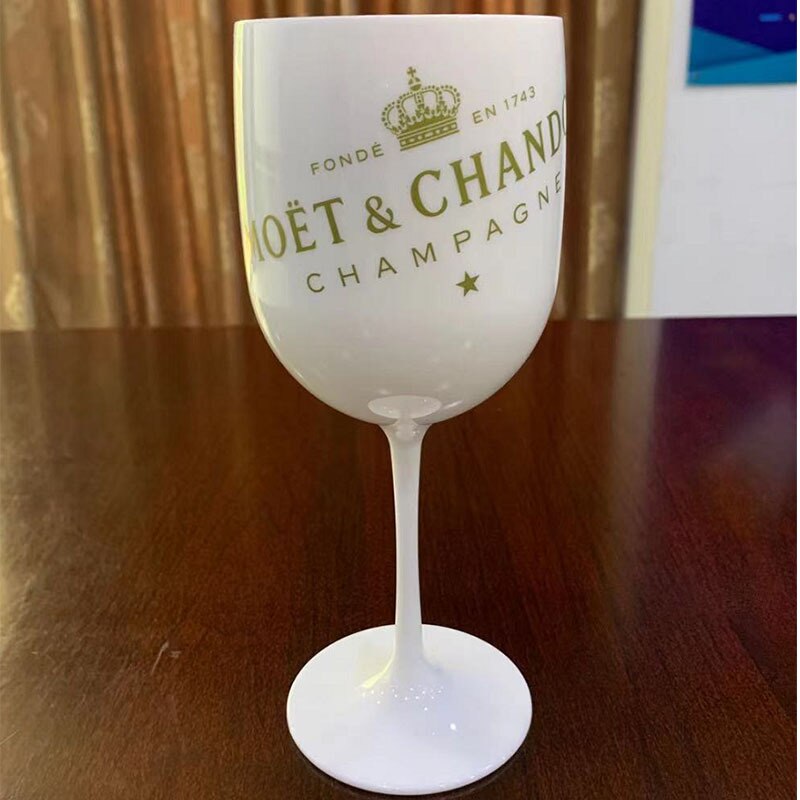 Copa de plástico para vino de 480ml, copa de cóctel, copas de champán blancas, flautas de 8CM