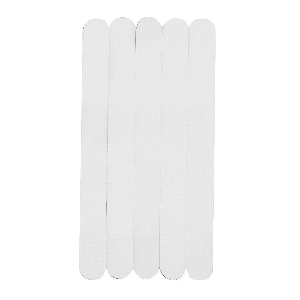 Lot de 6/12 autocollants antidérapants en caoutchouc, pour salle de bain, baignoire, douche, bande antidérapante, en forme de coquille, pour sol de bain: E 6pcs