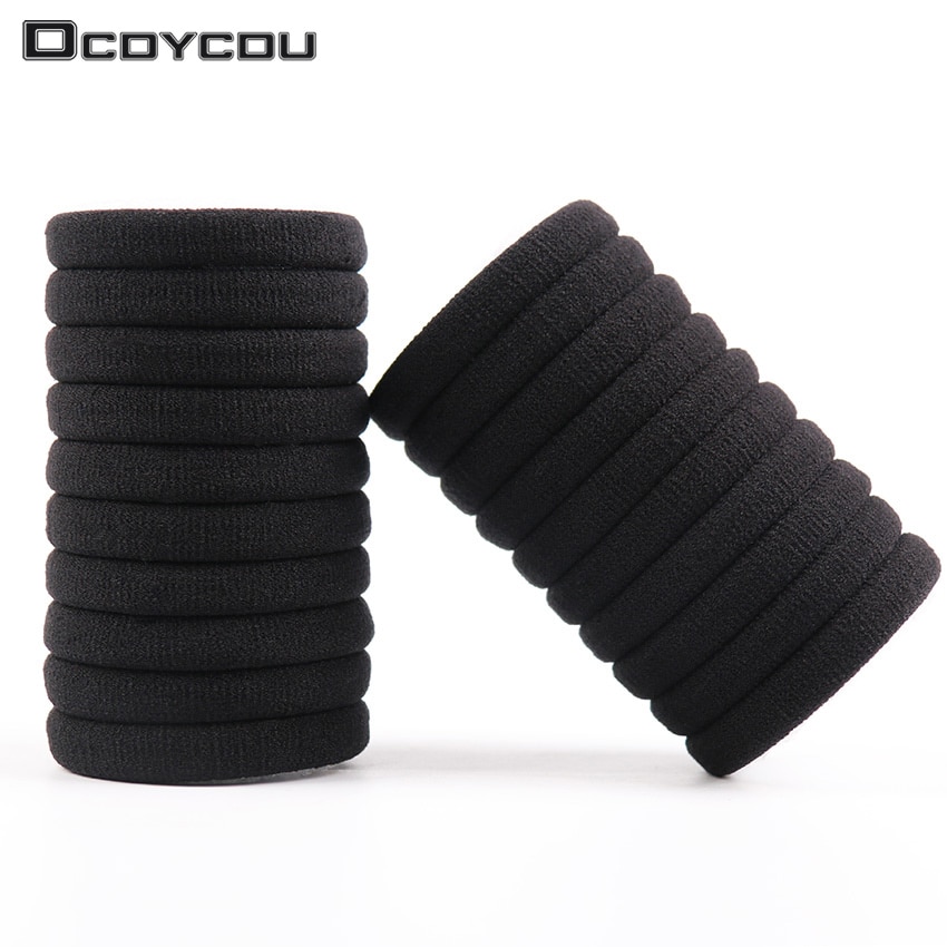Bandas elásticas de tela para el pelo para mujer, gomas de goma para atar el pelo, para niña coletero, accesorios para la cabeza, 20 Uds.
