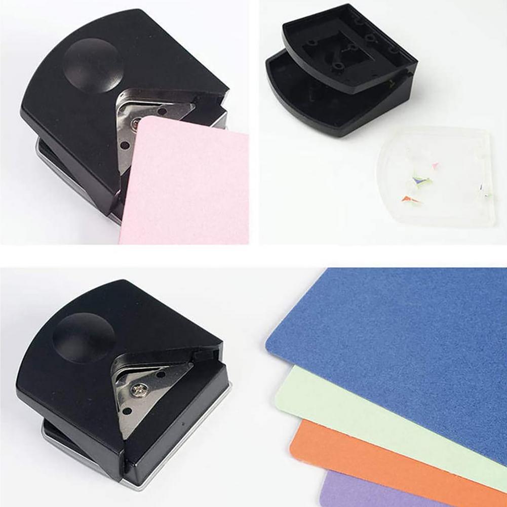 Black Business Card Rounded Corner Cutter DIY Tools Office Company Accessories Corner Rounder Paper Punch Card Photo Cutter Tool
