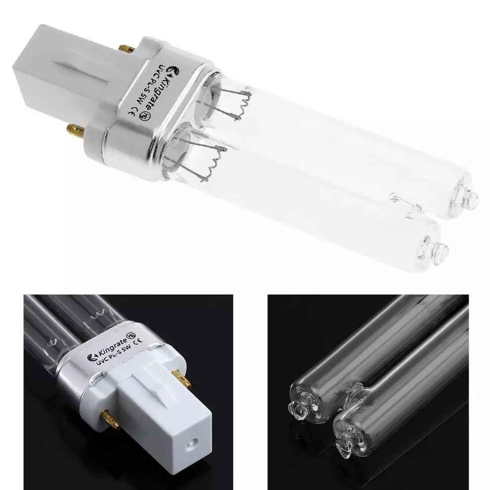 5W 34V 254nm UV Sterilisator Licht Rohr Aquarium Aquarium Teich Uv Sterilisieren Lampe Blub für G23 / 2G7