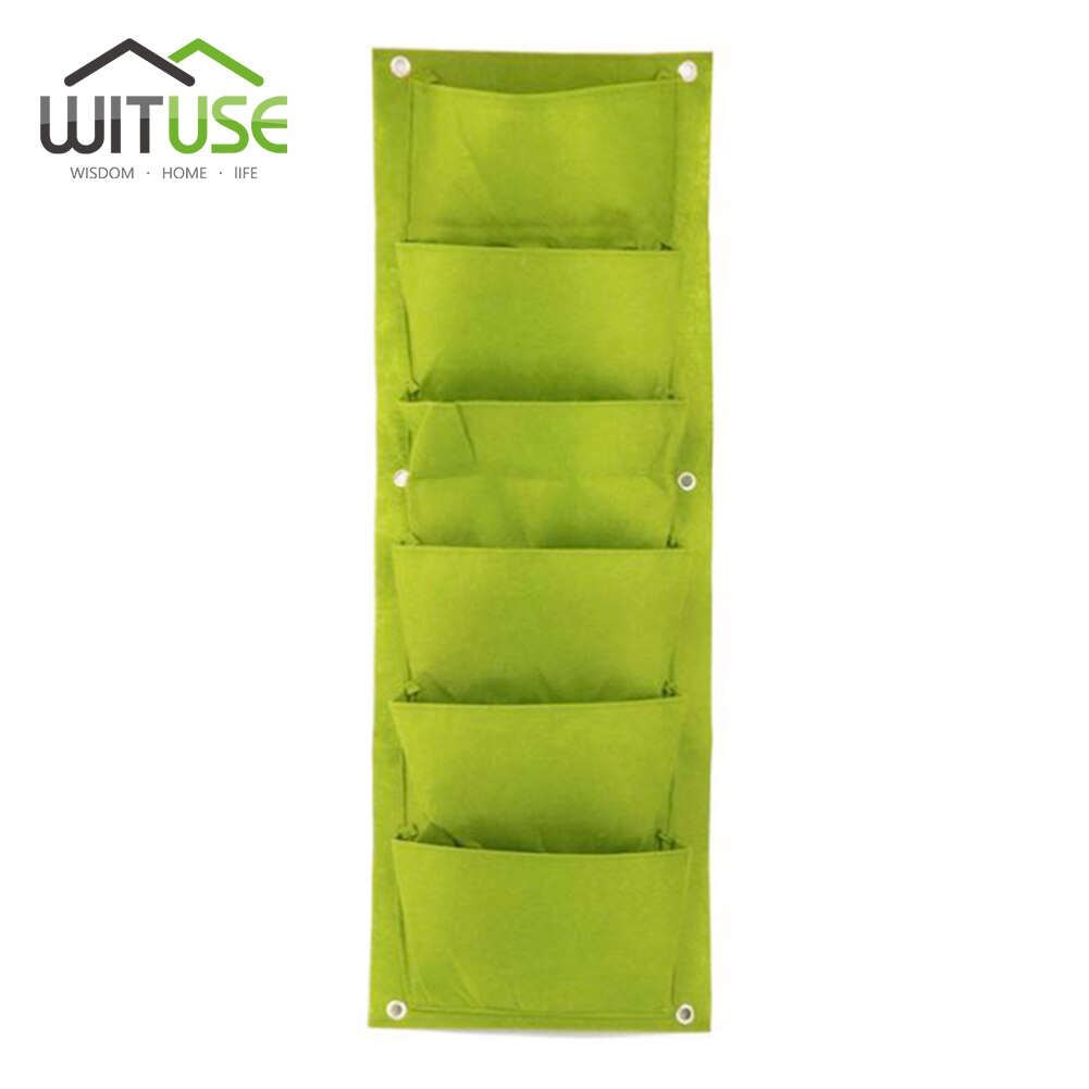 36 72 Pockets Planting Bags Pot Black Hanging Vertical Wall Garden Planter Flower Home Indoor Outdoor Balcony Gardening pocket: EQF292