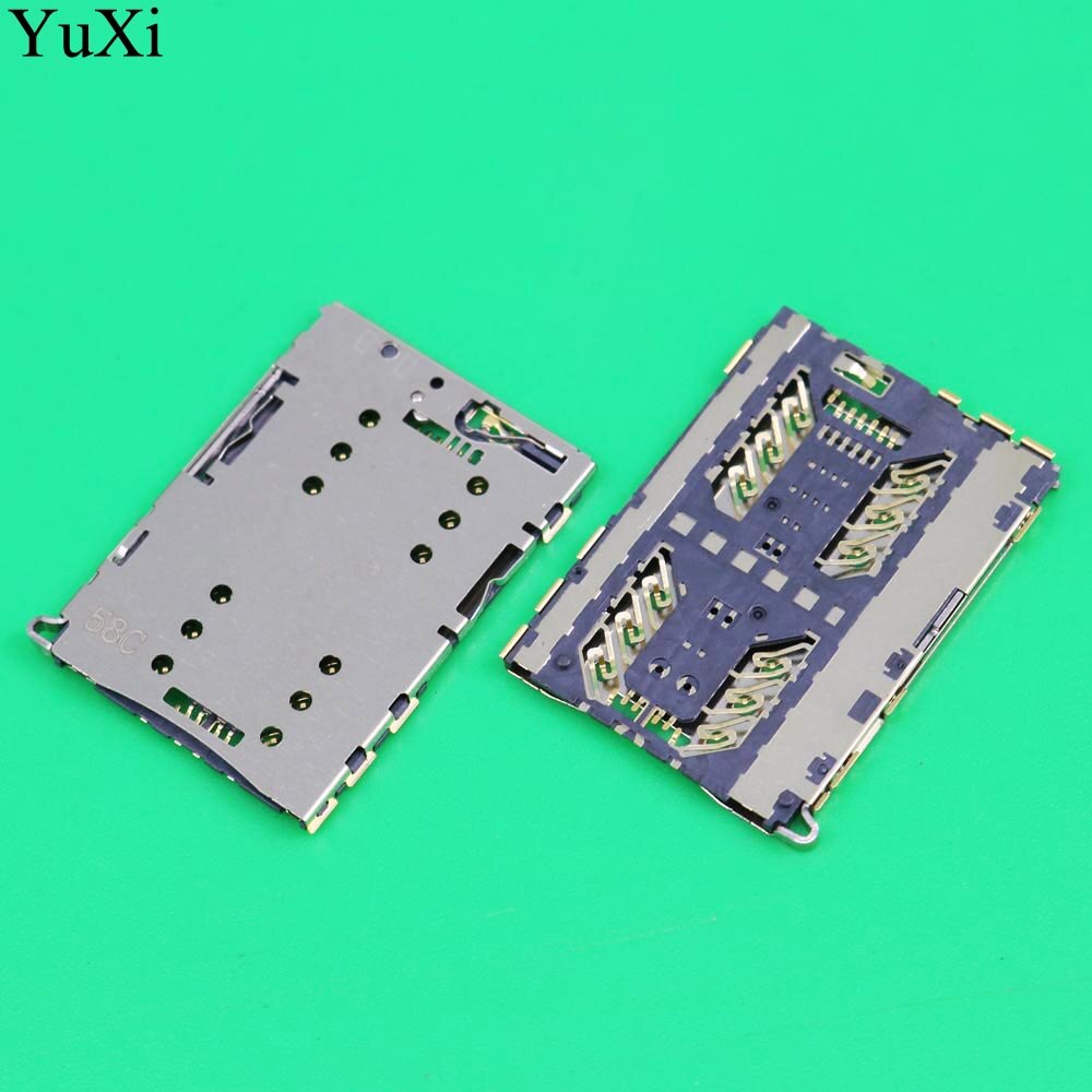 YuXi SIM Karte Leser Slot Tablett Halfter Stecker für Lenovo A6800 für Gionee m6 Plus für Hisense E71-T buchse stecker