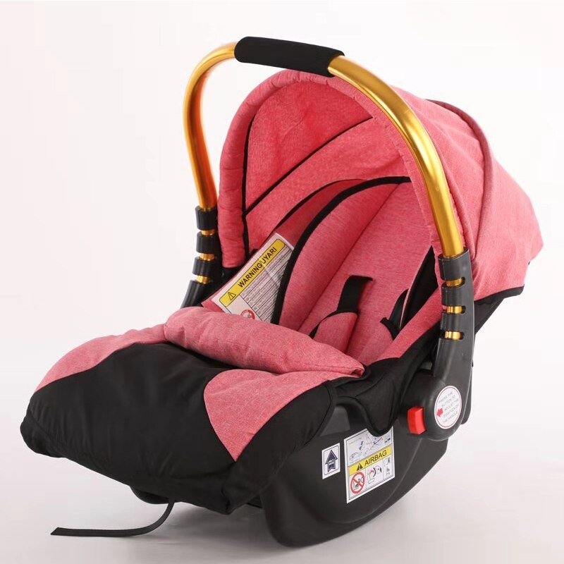 OEM products safety baby carseat with ECE standard: pink