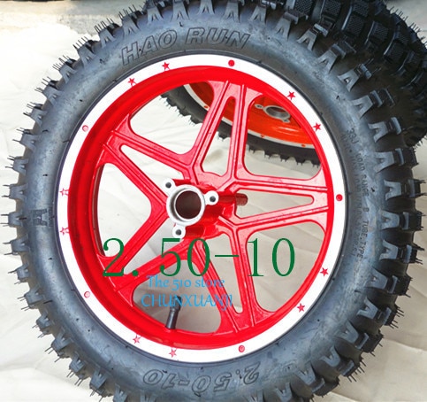 10inch (10'')Mini Dirt Bike Knobby Tire wheels 2.5... – Grandado