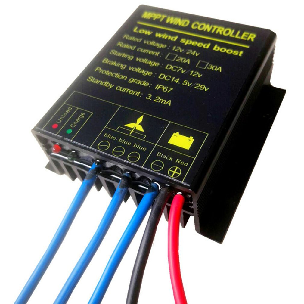 Digital Of Wind Turbine Controller Aluminum Heat Dissipation And Durable Wind Turbine Controller 600W