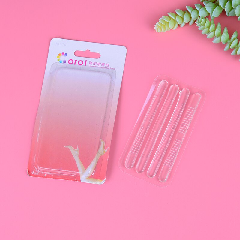 4 Pcs/sheet Silicone Gel Pads Shoe Heel Inserts Shoe Back Cushion Liner Grips Protector Feet