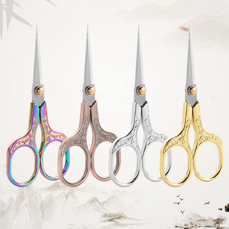 Rvs schaar borduren stof DIY tailoring ambachtelijke kruissteek Europese retro klassieke art naaimachine schaar
