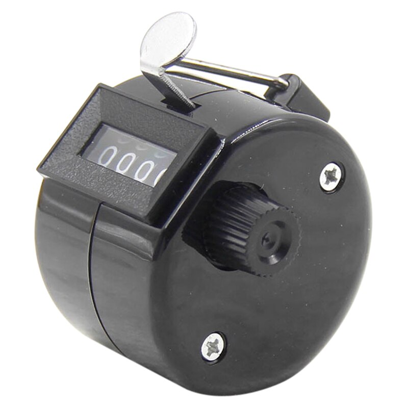 4 Counter Portable Electronic Digital Counter Display Mechanical Manual Counting Timer Soccer Golf Sport Counter 8 Colors