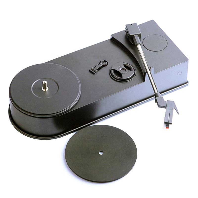 Vinyl Turntable to MP3/WAV/CD Converter USB Portable Mini Vinyl Turntables Player Mini Phonograph Turntable Record