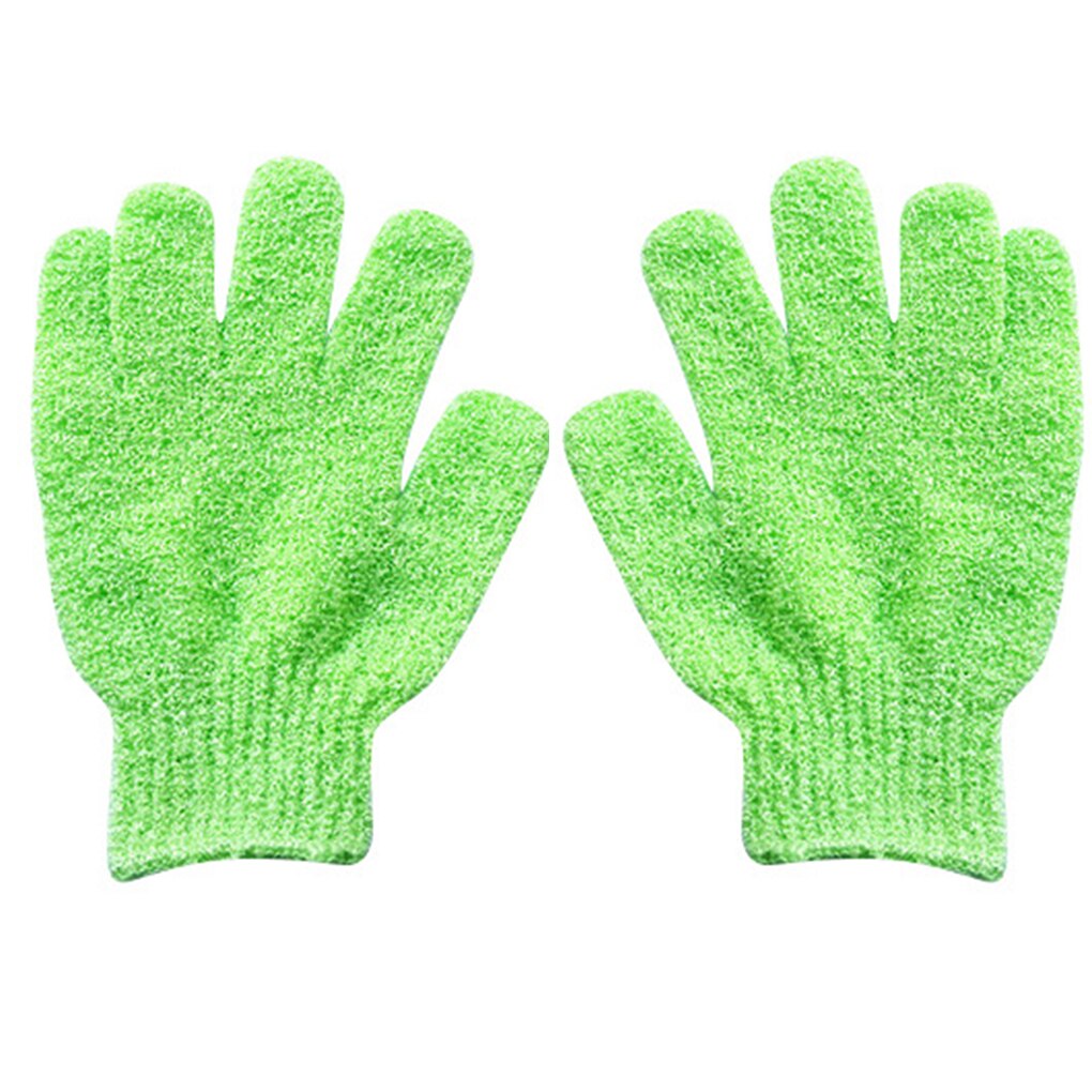 Manopla de masaje corporal Exfoliante para ducha, guante de baño para Spa, hidratante para la piel, 1 par: NO.3