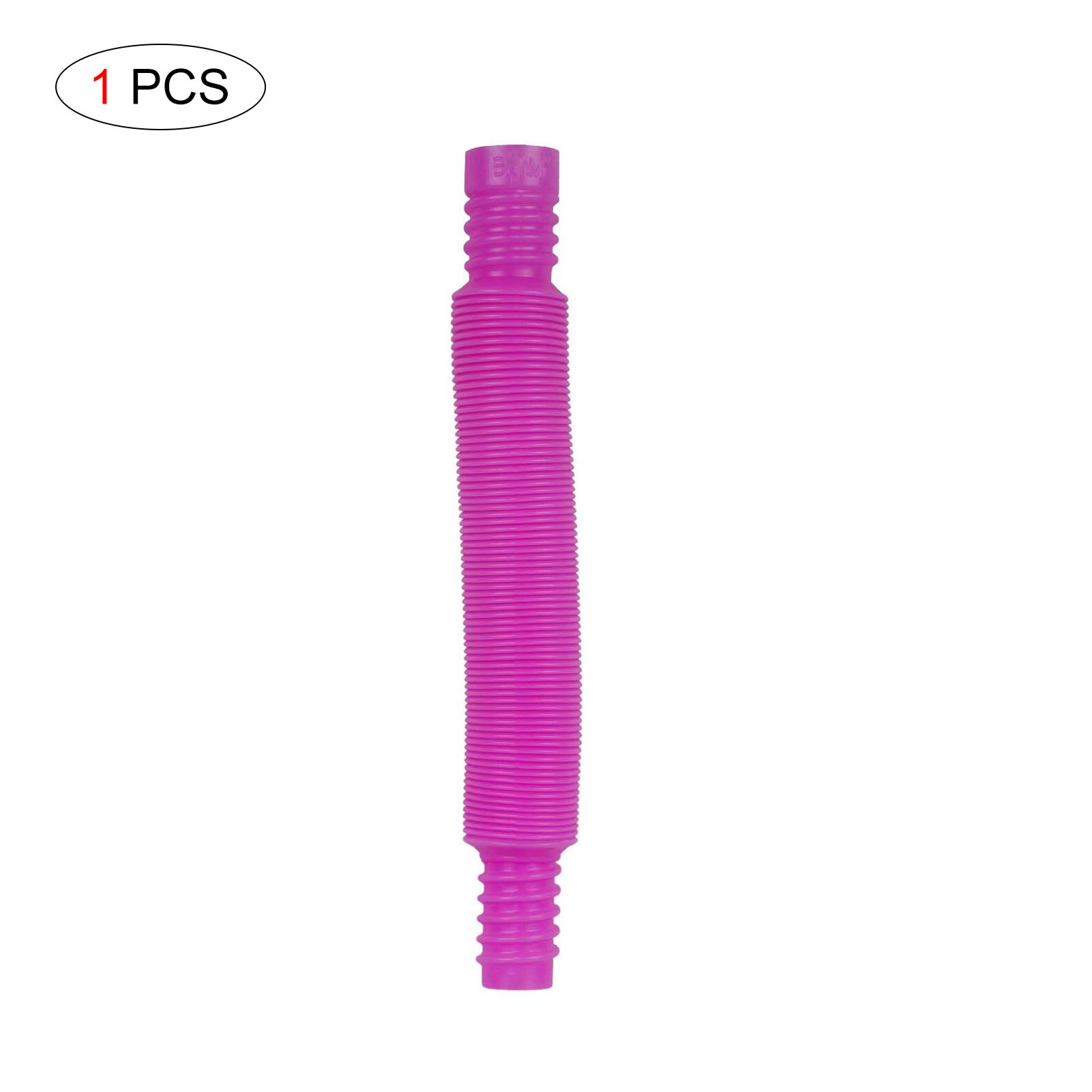1/5/8pcs Mini Pop Tubes Coil Fidget Sensory Toy Educational Stress Relief Toy Funny Colorful Plastic Folding Magical Toy