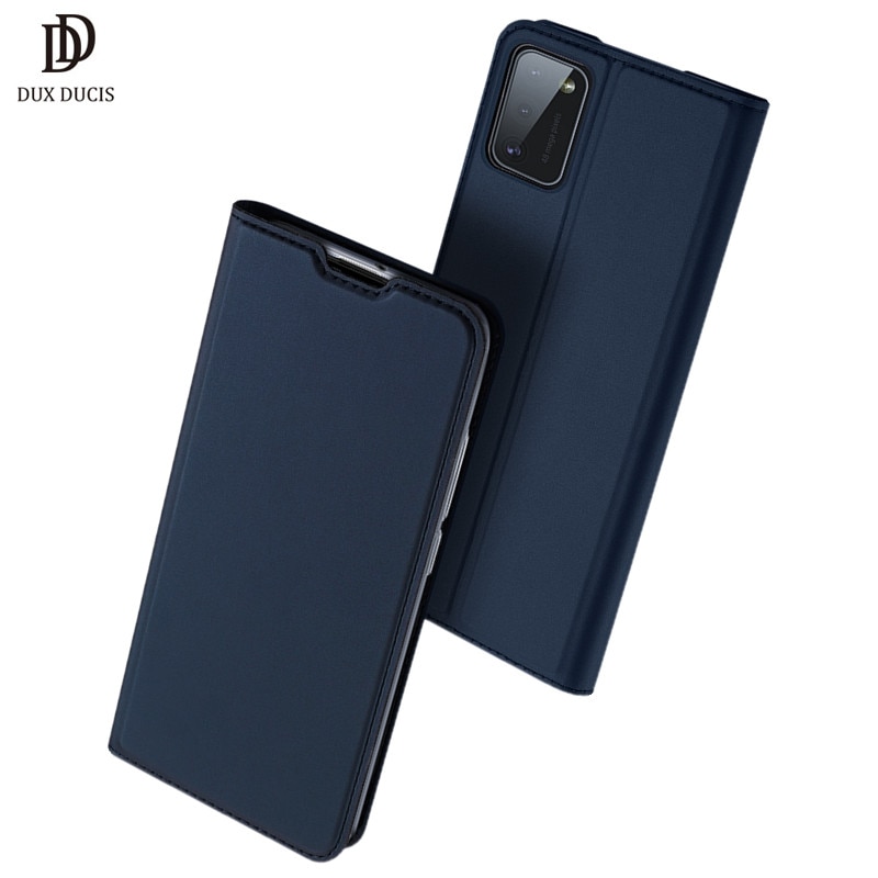 DUX DUCIS Della Pelle Pro Series Caso di Vibrazione Del Raccoglitore Cassa del Cuoio di Affari per Samsung Galaxy A41 A415F Della Copertura con la Fessura Per Carta accessori