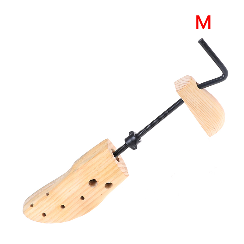 1 pièces taille S M unisexe femmes hommes 2 voies réglable en bois chaussure civière chaussure expanseur: M